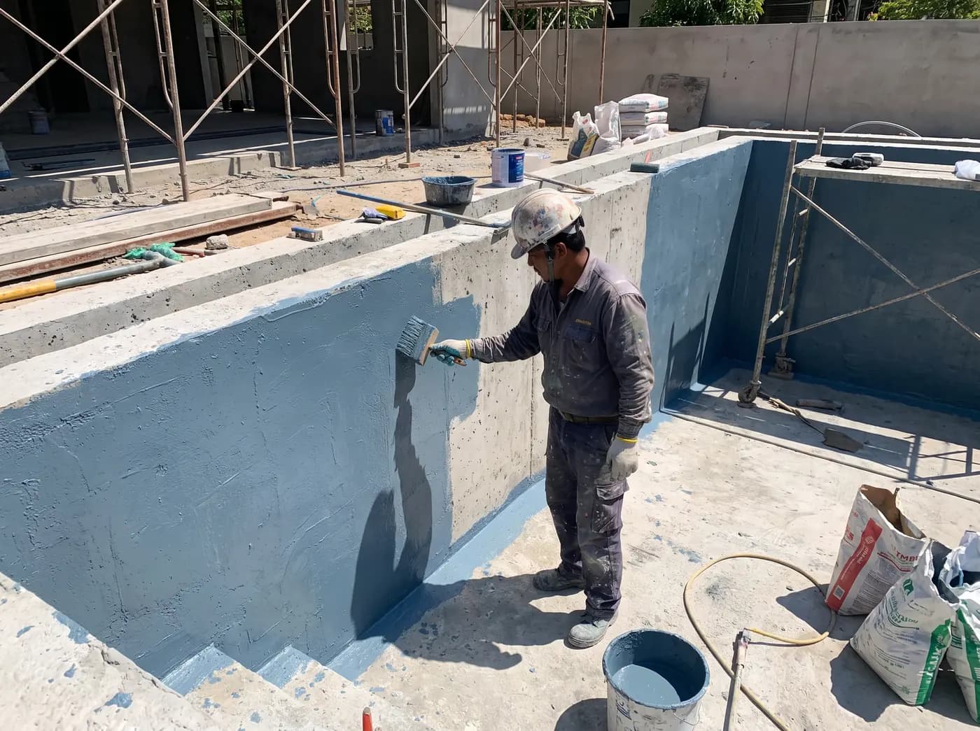 Shell waterproofing